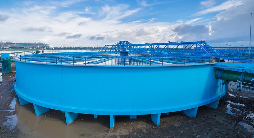 River water treatment plant in Pune